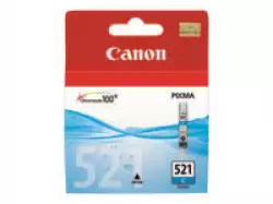 CANON 1LB CLI-521C ink cartridge cyan standard capacity 1-pack blister with alarm