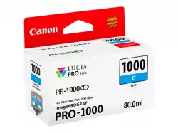 CANON 2LB PFI-1000c Ink cyan standard capacity 80ml 1-pack iPF1000