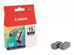 CANON BCI-15BK ink cartridge black standard capacity 2x5.3ml 2x121 pages 2-pack