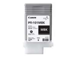 CANON PFI-101MBK ink cartridge matte black standard capacity 130ml 1-pack