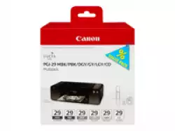 CANON PGI-29 ink cartridge black and five colour standard capacity multipack                          