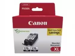 CANON PGI-570XL Ink Cartridge BK TWIN BL SEC