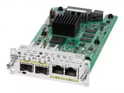 CISCO 2-port GE WAN NIM. dual-mode RJ45 & SFP