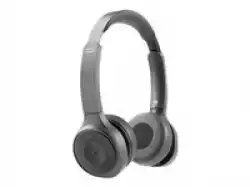 CISCO 730 Wireless Dual On-ear Headset+Stand USB-A Bundle-Carbon