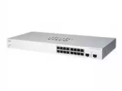 CISCO Business Switching CBS220 Smart 16-port Gigabit PoE 130W 2x1G SFP uplink