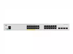 CISCO Catalyst 1000 24-Port Gigabit PoE+ PoE Budget 370W 4x1G SFP Uplinks LAN Base