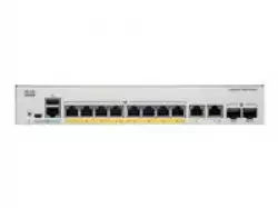 Cisco Catalyst 1000 8port GE, POE, Ext PS, 2x1G SFP
