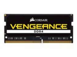 CORSAIR 16GB RAMKit 2x8GB DDR4 2400MHz 2x260 SODIMM unbuffered 16-16-16-39 Black PCB 1.2V