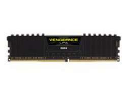 CORSAIR 8GB DDR4 3000MHz 288 Dimm Unbuffed 16-20-20-38 Vengeance LPX Black Heat Spreader 1.35V XMP2.0