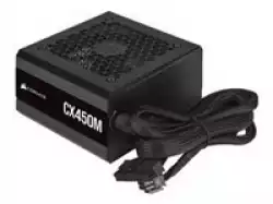 CORSAIR CX-M Series CX450M 450 Watt Bronze Semi-Modular Low-Noise Power Supply