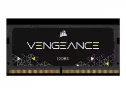 Corsair DDR4, 3200MHz 16GB 1x16GB SODIMM, Unbuffered, 22-22-22-53, Black PCB, 1.2V