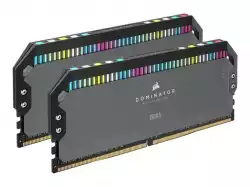 CORSAIR DOMINATOR PLATINUM RGB 32GB 2x16GB DDR5 5200MT/s DIMM Unbuffered 40-40-40-77 STD PMIC AMD EXPO Cool Grey Heatspreader 1.25V