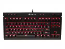 CORSAIR Gaming K63 Compact Mechanical Keyboard Backlit Red LED Cherry MX Red US