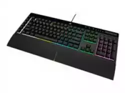Corsair K55 RGB PRO Gaming Keyboard, Backlit Zoned RGB LED, Rubberdome