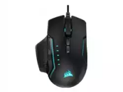 CORSAIR GLAIVE RGB PRO Comfort FPS/MOBA Gaming Mouse with Interchangeable Grips Aluminum Backlit RGB LED 18000 DPI Optical EU