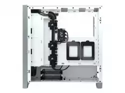 Corsair iCUE 4000X RGB Tempered Glass Mid-Tower, White