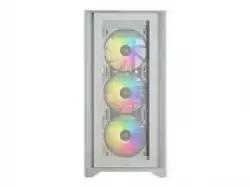 Corsair iCUE 4000X RGB Tempered Glass Mid-Tower, White