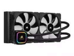 CORSAIR iCUE H115i RGB PRO XT, 280mm Radiator, Dual 140mm PWM Fans, Software Control, Liquid CPU Cooler