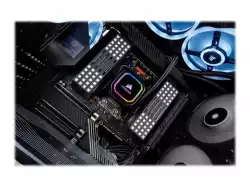 CORSAIR iCUE H150i RGB PRO XT, 360mm Radiator, Triple 120mm PWM Fans, Software Control, Liquid CPU Cooler