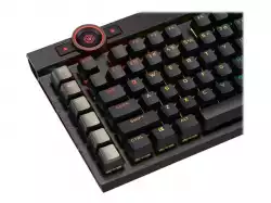 CORSAIR K100 RGB Mechanical Gaming Keyboard Backlit RGB LED CHERRY MX SPEED Black PBT Keycaps
