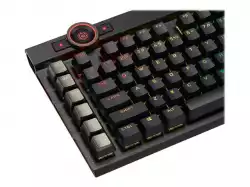 CORSAIR K100 RGB Optical Mechanical Gaming Keyboard Backlit RGB LED OPX RAPIDFIRE Black PBT Keycaps