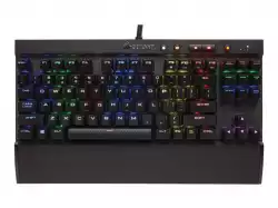 CORSAIR Gaming K65 LUX RGB Compact Mechanical Keyboard Backlit RGB LED Cherry MX RGB Red US