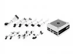 Corsair RM Series (2021), White, RM850, 850 Watt, 80 PLUS GOLD Certified, Fully Modular Power Supply, EU Version