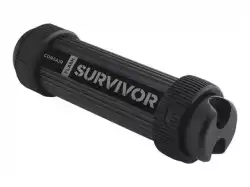 Corsair Flash Survivor Stealth USB 3.0 128GB, Military-Style Design, Plug and Play