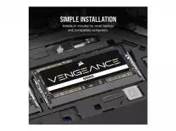 CORSAIR VENGEANCE DDR5 16GB 4800MHz SODIMM 1.1V 40-40-40-77 Black PCB