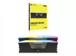 CORSAIR VENGEANCE RGB 32GB 2x16GB DDR5 6000MT/s DIMM Unbuffered 36-44-44-96 Std PMIC XMP 3.0 Black Heatspreader PCB 1.4V