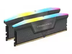 CORSAIR VENGEANCE RGB 32GB 2x16GB DDR5 6000MT/s DIMM Unbuffered 36-44-44-96 Std PMIC AMD EXPO Grey Heatspreader Black PCB 1.4V