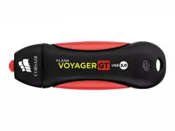 Corsair Flash Voyager GT USB 3.0 64GB, Read 390MBs - Write 80MBs, Plug and Play