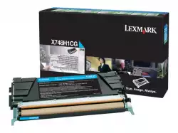 Cyan High Yield Toner Cartridge,10,000 pages,X748de / X748de Statoil / X748de with total 5 years warranty / X748dte, Return Programm