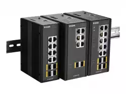 D-Link 14 Port L2 Managed Switch with 10 x 10/100/1000BaseT(X) ports (8 PoE) & 4 x 100/1000BaseSFP ports