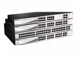 D-Link 16 10/100/1000 Base-T port with 4 x 1000Base-T /SFP ports