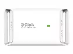 D-LINK 1-Port Gigabit PoE Injector 2x 10/100/1000Mbit TP Half-/Full-Duplex up to 19.2W Power Output