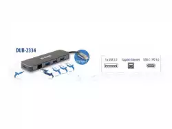 D-Link 5-in-1 USB-C Hub with Gigabit Ethernet/Power Delivery