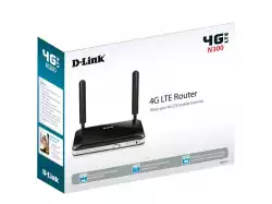 D-LINK DWR-921/E 4G Wireless LTE Router 4x FE LAN 1x FE WAN WEP 64/128bits WPA WPA2 Embedded LTE/HSPA module