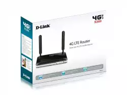 D-LINK DWR-921/E 4G Wireless LTE Router 4x FE LAN 1x FE WAN WEP 64/128bits WPA WPA2 Embedded LTE/HSPA module