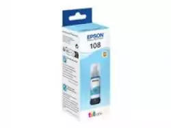 EPSON 1LB 108 EcoTank Light Cyan Ink Bottle                          