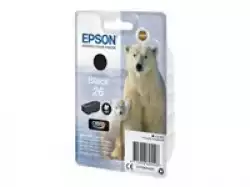 EPSON 4LB 26 ink cartridge black standard capacity 6.2ml 220 pages 1-pack blister without alarm