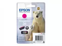 EPSON 1LB 26 ink cartridge magenta standard capacity 4.5ml 300 pages 1-pack RF-AM blister w/s