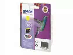 EPSON 3LB T0804 ink cartridge yellow standard capacity 7.4ml 520 pages 1-pack RF-AM blister w/s