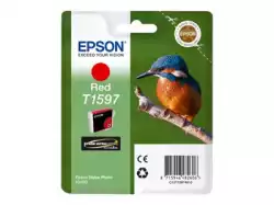 EPSON 5LB T1597 ink cartridge red standard capacity 1-pack blister without alarm Stylus Photo R2000                          