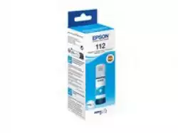 EPSON 6LB 112 EcoTank Pigment Cyan ink bottle                          
