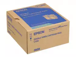 EPSON AL-C9300N toner cartridge cyan standard capacity 2 x 7.500 pages 2-pack