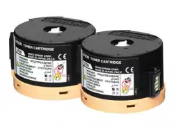 EPSON AL-M200/MX200 toner cartridge black standard capacity 2 x 2.500 pages 2-pack