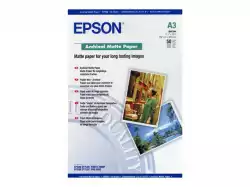 EPSON Matte archival paper inkjet 192g/m2 A3 50 sheets 1-pack