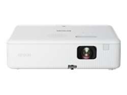 Epson CO-FH01, Full HD 1080p (1920 x 1080, 16:9), 3000 ANSI lumens, 16 000:1, WLAN (optional), USB 2.0, HDMI, Lamp warr: 6000h, Warr: 24 months, White