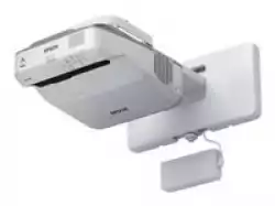 Epson EB-695Wi, 3LCD, Ultra short, WXGA (1280 x 800), 16:10, 3,500 lumen, 14000:1, Ethernet, Wireless LAN (optional), VGA, HDMI (3x), 5.9 kg, Finger touch unit, Interactive pens, Wall mounting bracket, 36 months